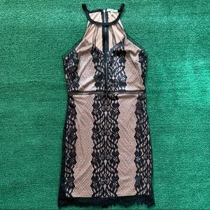 Sexy Nude Illusion Dress